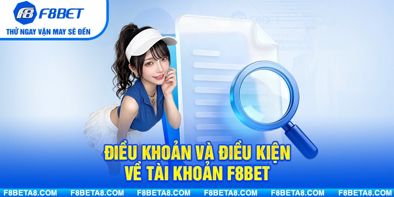 Điều khoản và điều kiện về tài khoản F8BET